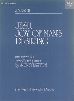 Jesu Joy of Man's DesiringOboe and piano by Bach Johann Sebastian for Solo