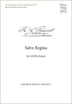 Salve Regina by Pearsall Robert for SATB a cappella