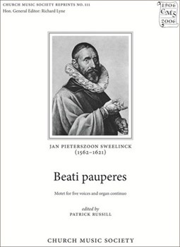 Beati pauperesVocal score by Sweelinck Jan P for SATB