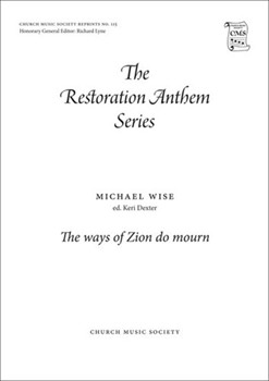 The ways of Zion do mournVocal score by Wise Michael for SATB