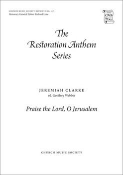Praise the Lord O JerusalemVocal score by for