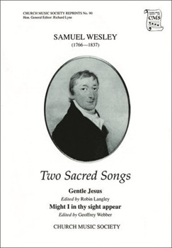 Two Sacred SongsVocal score by Wesley Samuel Sebastian for Unison
