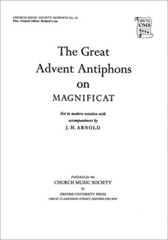 The Great Advent Antiphons on MagnificatVocal score by Anonymous for Unison