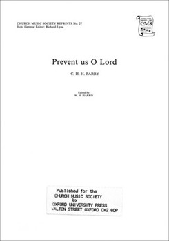 Prevent us O LordVocal score by Parry C H H for SATB