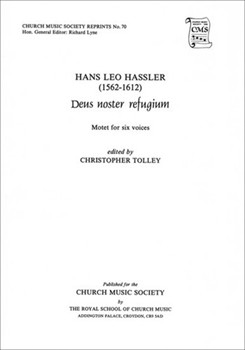 Deus noster refugiumVocal score by Hassler Hans Leo for SATB