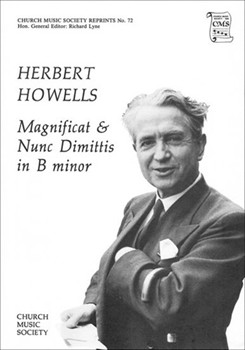Magnificat and Nunc Dimittis in B minorVocal score by Howells Herbert for SATB