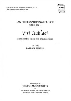 Viri GalilaeiVocal score by Sweelinck Jan P for SATB