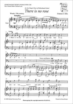 There is no Rose by Ellis Graham J for SATB
