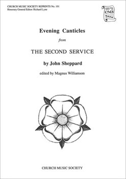 Evening Canticles from the Second ServiceVocal score by Sheppard John for SATB