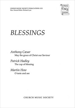 BlessingsVocal score by Caesar Anthony for SATB