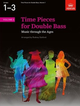 Time Pieces For Double Bass Volume 1 by - Slatford Rodney - for String Bass and Piano (Vol 1)