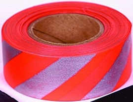 ALLEN 46 REFLECTIVE FLAGGING TAPE .787X150FT, ORANGE