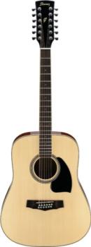 IBANEZ Ibanez PF1512 12-String Dreadnought Acoustic Guitar (Natural)