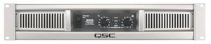 QSC GX5 Lightweight, professional power amplifier, 2 channels, 500 watts/ch at 8Ω, 700 watts/ch at 4Ω.