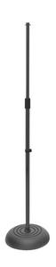 On Stage Black Round Base Microphone Stand