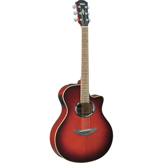 APX500II Dark Red Burst Yamaha Acoustic Electric Guitar APX500IIDARKR