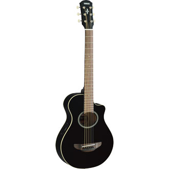Yamaha APXT2 3/4 Scale Acoustic/Electric Guitar, Black Finish, Gig Bag Included APXT2BL