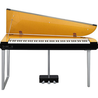 True piano sound in a modern, attractive grand piano shape cabinet. H11