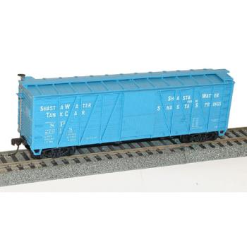 Accurail ACU4326 HO KIT 40' Single Sheath Wood Box, Shasta Water/SP