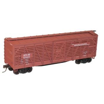 Accurail ACU47041 HO KIT 40' Wood Stock Car, MILW