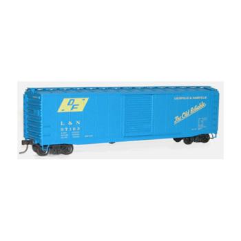 Accurail ACU5030 HO KIT 50' Sliding Door Steel Box, L&N