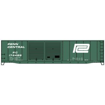 Accurail ACU5237 HO KIT 50' AAR Double Door Steel Box, PC