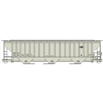 Accurail ACU6520 HO KIT PS-4750 3-Bay Covered Hopper, B&LE