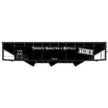 Accurail ACU7557 HO KIT 70-Ton Offset Triple Hopper, TH&B