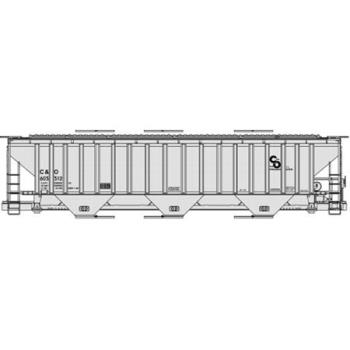 Accurail ACU80682 HO KIT PS-4750 Covered Hopper, C&O