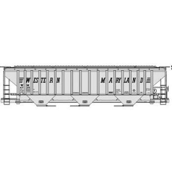 Accurail ACU80683 HO KIT PS-4750 Covered Hopper, WM