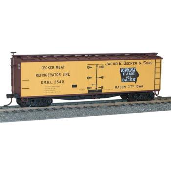 Accurail ACU80791 HO KIT 40' Wood Reefer, Decker Meat