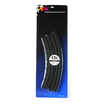 AFX/Racemasters Slot Cars AFX70613 Track, Curve 15" 1/8 Pair