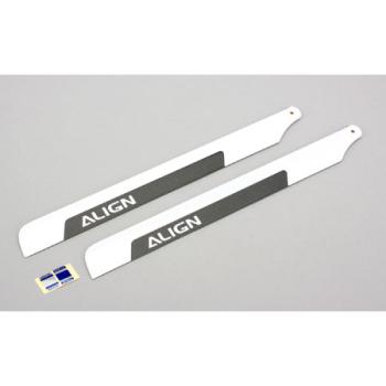 Align Corporati AGNHD320B 325mm CARBON BLADE SET 3K WHITE BLADE