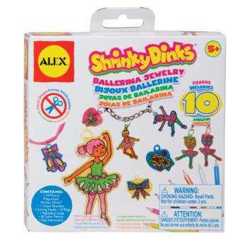 Alex Toys ALX494B Shrinky Dinks Ballerina Jewelry