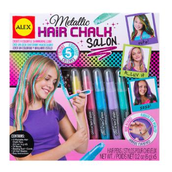 Alex Toys ALX738WM Metallic Hair Chalk Salon