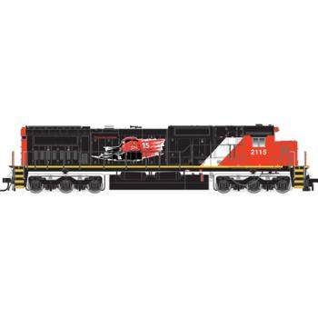 Atlas Model Rr ATL10001226 HO Dash 8-40C, CN/15th Anniversary #2113