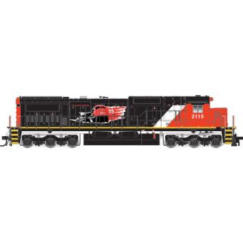 Atlas Model Rr ATL10001247 HO Dash 8-40C w/DCC & Sound, CN/15th #2115