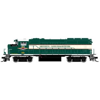 Atlas Model Rr ATL10001394 HO GP40-2W, Aberdeen Carolina & Western #703