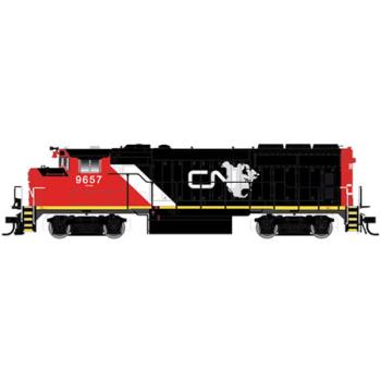 Atlas Model Rr ATL10001416 HO GP40-2W w/DCC & Sound, CN/North America #9639