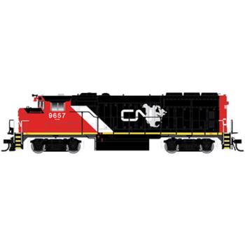 Atlas Model Rr ATL10001418 HO GP40-2W w/DCC & Sound, CN/North America #9657