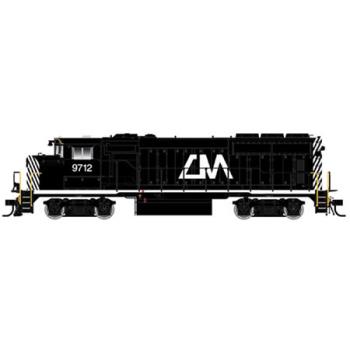 Atlas Model Rr ATL10001419 HO GP40-2W w/DCC & Sound, Central Michigan #9712