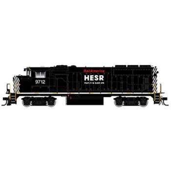 Atlas Model Rr ATL10001420 HO GP40-2W w/DCC & Sound, Huron & Eastern #9712