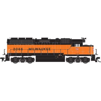 Atlas Model Rr ATL10001688 HO GP40, MILW/Hiawatha #2011