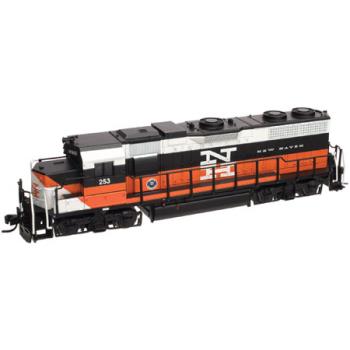 Atlas Model Rr ATL10001700 HO GP38, CTDOT/NH #253