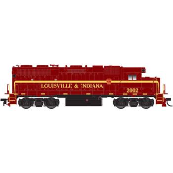 Atlas Model Rr ATL10001703 HO GP38, Lousiville & Indiana #2004