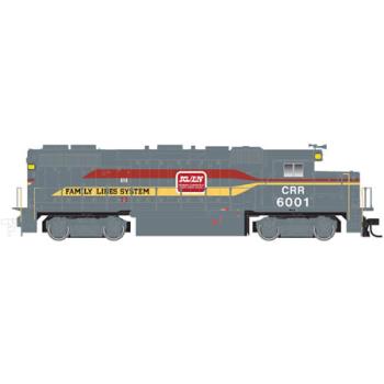 Atlas Model Rr ATL10001751 HO Trainman GP38-2, FAM/CRR #6001