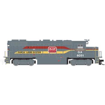 Atlas Model Rr ATL10001752 HO Trainman GP38-2, FAM/GA #6051