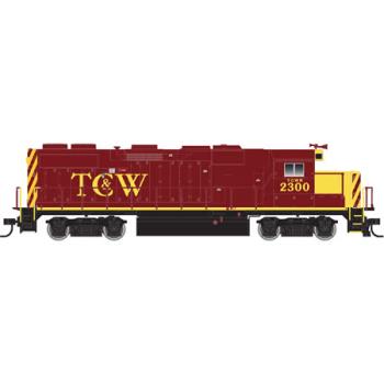 Atlas Model Rr ATL10001778 HO Trainman GP39-2, TC&W #2300