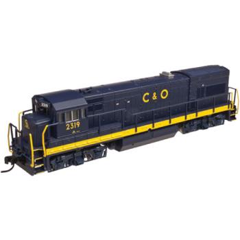 Atlas Model Rr ATL10002188 HO U23B w/DCC & Sound, C&O #2300