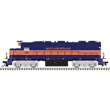 Atlas Model Rr ATL10002362 HO GP38, Maryland Midland #300